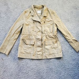 Old navy kaki/beige fall coat size medium